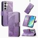 Чохол UniCase Butterfly Pattern для Samsung Galaxy A37 (A376) - Light Purple