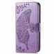 Чехол UniCase Butterfly Pattern для Samsung Galaxy M15 (M156) - Light Purple. Фото 4 из 8