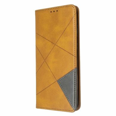 Чехол UniCase Geometric Pattern для Samsung Galaxy S20 Plus (G985) - Brown