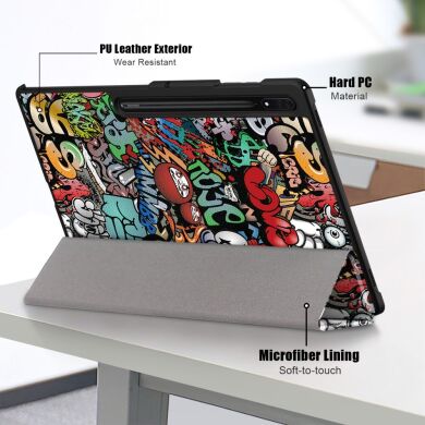 Чохол UniCase Life Style для Samsung Galaxy Tab S9 Ultra (X910/916) - Graffiti