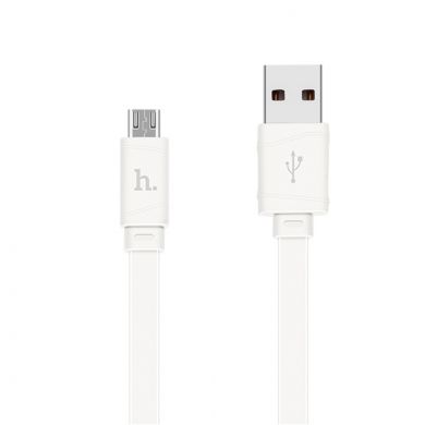 Дата-кабель HOCO X5 Bamboo (microusb) - White