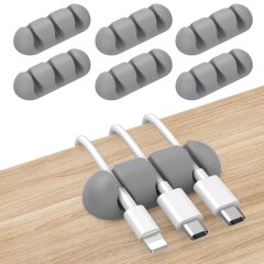 Держатель для кабелей AHASTYLE WE31 Cable Organizer - Grey
