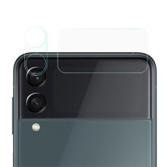 Комплект защитных стекол на заднюю камеру Deexe Camera Lens Protector для Samsung Galaxy Flip 3