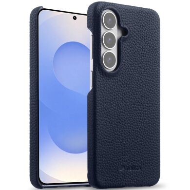 Шкіряний чохол MELKCO Leather Case для Samsung Galaxy S26 (S942) - Dark Blue