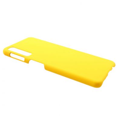 Пластиковий чохол Deexe Hard Shell для Samsung Galaxy A7 2018 (A750), Yellow