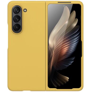 Пластиковий чохол Deexe Hard Shell (FF) для Samsung Galaxy Fold 5 - Yellow