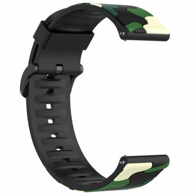 Ремешок Deexe Army Style для Samsung Galaxy Watch 3 (45mm) - Green