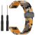 Ремешок Deexe Camo Silicone для часов с шириной крепления 22мм - Yellow