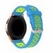 Ремешок Deexe Dual Color для Samsung Galaxy Watch 42mm / Watch 3 41mm - Sky Blue / Green. Фото 2 из 4