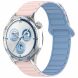 Ремешок Deexe Flexible Fit для часов с шириной крепления 20 мм - Pink / Blue. Фото 2 из 9