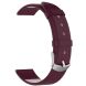 Ремешок Deexe Leather Band для часов с шириной крепления 20 мм - Wine Red. Фото 3 из 8