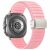 Ремінець Deexe Nylon Strap для Samsung Galaxy Watch Ultra (47mm) / Ultra (2025) - Pink