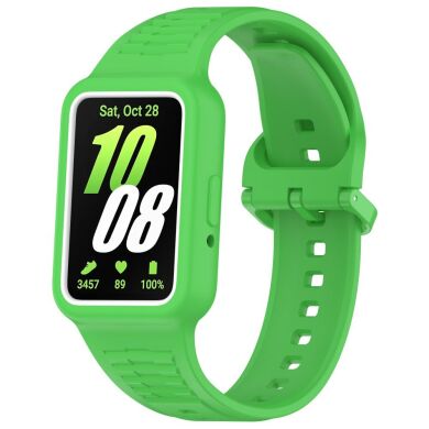 Ремінець Deexe Prime Strap для Samsung Galaxy Fit 3 - Fluorescent Green