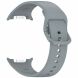 Ремешок Deexe Silicone Band для Samsung Galaxy Watch 8 (40/44mm) / 8 Classic - Grey. Фото 3 из 7