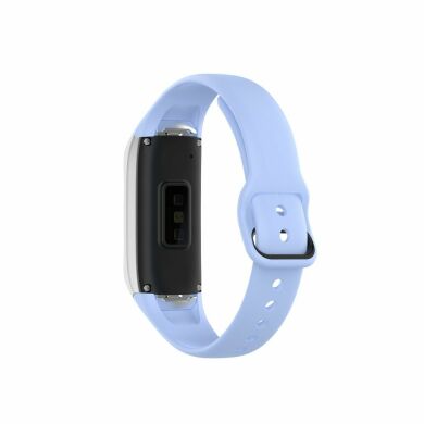 Ремешок Deexe Soft Touch для Samsung Galaxy Fit (SM-R370) - Cornflower Blue