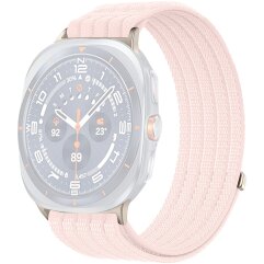 Ремешок Deexe Soft Weave для Samsung Galaxy Watch Ultra (47mm) / Ultra (2025) - Pink