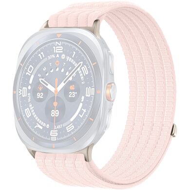 Ремешок Deexe Soft Weave для Samsung Galaxy Watch Ultra (47mm) / Ultra (2025) - Pink
