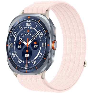 Ремешок Deexe Soft Weave для Samsung Galaxy Watch Ultra (47mm) / Ultra (2025) - Pink