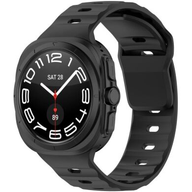 Ремешок Deexe Sport Series для Samsung Galaxy Watch Ultra (47mm) - Black