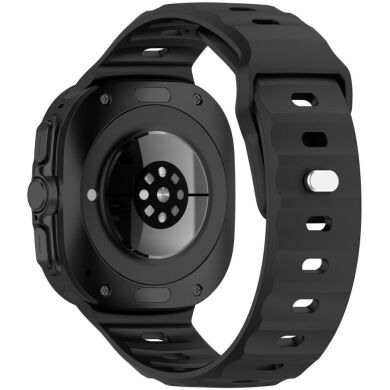 Ремінець Deexe Sport Series для Samsung Galaxy Watch Ultra (47mm) - Black