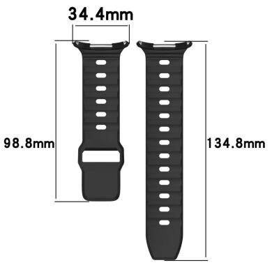 Ремешок Deexe Sport Series для Samsung Galaxy Watch Ultra (47mm) - Light Grey