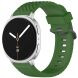 Ремешок KALEBOL Tire Pattern для Samsung Galaxy Watch 8 (40/44mm) / 8 Classic - Army Green. Фото 2 из 5
