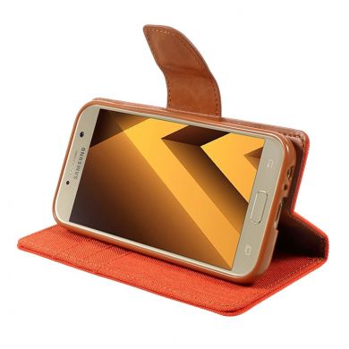 Чехол-книжка MERCURY Canvas Diary для Samsung Galaxy A3 2017 (A320) - Orange