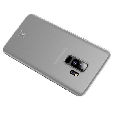 Силиконовый чехол Baseus Ultra Thin Matte для Samsung Galaxy S9+ (G965) - White