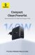 Сетевое зарядное устройство Baseus EnerFill FH11 GaN 3C+U (140W) E0121J00 - Black. Фото 8 из 18