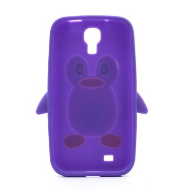 Силиконовая накладка Deexe Penguin Series для Samsung Galaxy S4 (i9500) - Violet