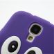 Силиконовая накладка Deexe Penguin Series для Samsung Galaxy S4 (i9500) - Violet. Фото 5 из 6