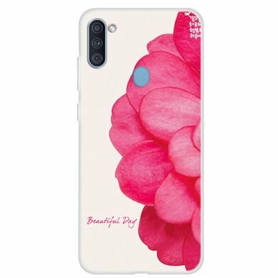 Силіконовий (TPU) чохол Deexe Life Style для Samsung Galaxy A11 (A115) - Vivid Flower