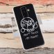 Силиконовый (TPU) чехол Deexe Life Style для Samsung Galaxy A6+ 2018 (A605) - Do Not Touch My Phone. Фото 7 из 7