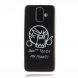 Силиконовый (TPU) чехол Deexe Life Style для Samsung Galaxy A6+ 2018 (A605) - Do Not Touch My Phone. Фото 2 из 7