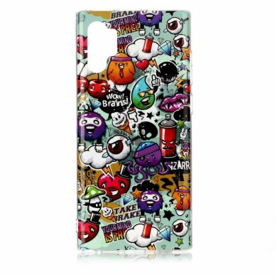 Силіконовий (TPU) чохол Deexe LumiCase для Samsung Galaxy Note 10+ (N975) - Wow Brains