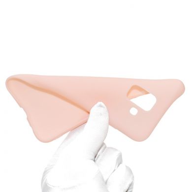 Силиконовый (TPU) чехол Deexe Matte Case для Samsung Galaxy A6 2018 (A600) - Pink