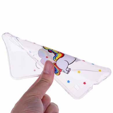 Силіконовий (TPU) чохол Deexe Pretty Glossy для Samsung Galaxy A10 (A105) - Unicorn