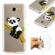 Силиконовый (TPU) чехол Deexe Pretty Glossy для Samsung Galaxy J6 2018 (J600) - Panda Climbing Tree. Фото 2 из 7