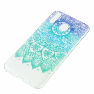 Силіконовий (TPU) чохол Deexe Pretty Glossy для Samsung Galaxy M20 (M205) - Mandala Flower