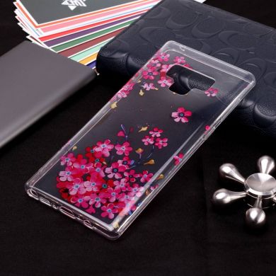 Силиконовый (TPU) чехол Deexe Pretty Glossy для Samsung Galaxy Note 9 (N960) - Vivid Flowers