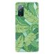 Силиконовый (TPU) чехол Deexe Pretty Things для Samsung Galaxy S20 FE (G780) - Green Leaves. Фото 1 из 6