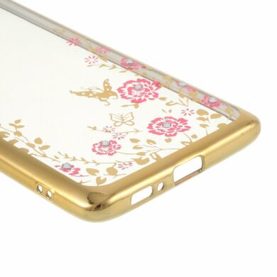 Силиконовый (TPU) чехол Deexe Shiny Cover для Samsung Galaxy S10 Lite (G770) - Gold