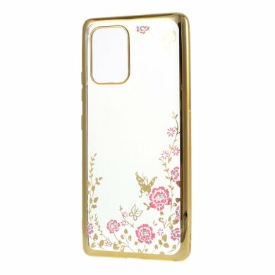Силіконовий (TPU) чохол Deexe Shiny Cover для Samsung Galaxy S10 Lite (G770) - Gold