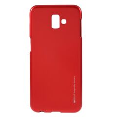 Силиконовый (TPU) чехол MERCURY iJelly Cover для Samsung Galaxy J6+ (J610) - Red