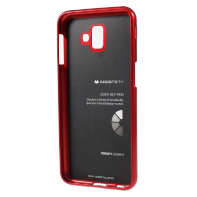 Силіконовий (TPU) чохол MERCURY iJelly Cover для Samsung Galaxy J6+ (J610) - Red