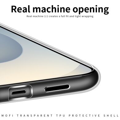 Силиконовый (TPU) чехол MOFI Thin Guard для Samsung Galaxy S25 Edge (S937) - Transparent