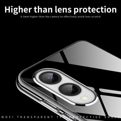 Силиконовый (TPU) чехол MOFI Thin Guard для Samsung Galaxy S25 Edge (S937) - Transparent
