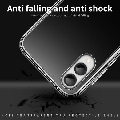 Силиконовый (TPU) чехол MOFI Thin Guard для Samsung Galaxy S25 Edge (S937) - Transparent