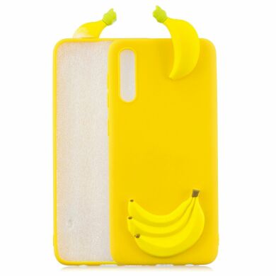 Силіконовий (TPU) чохол UniCase 3D Cartoon Pattern для Samsung Galaxy A50 (A505) / A30s (A307) / A50s (A507) - Banana
