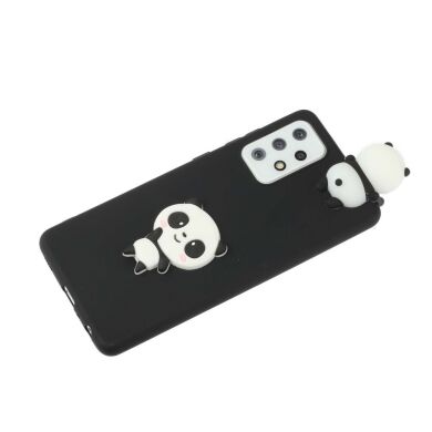 Силиконовый (TPU) чехол UniCase 3D Cartoon Pattern для Samsung Galaxy A72 (А725) - Panda